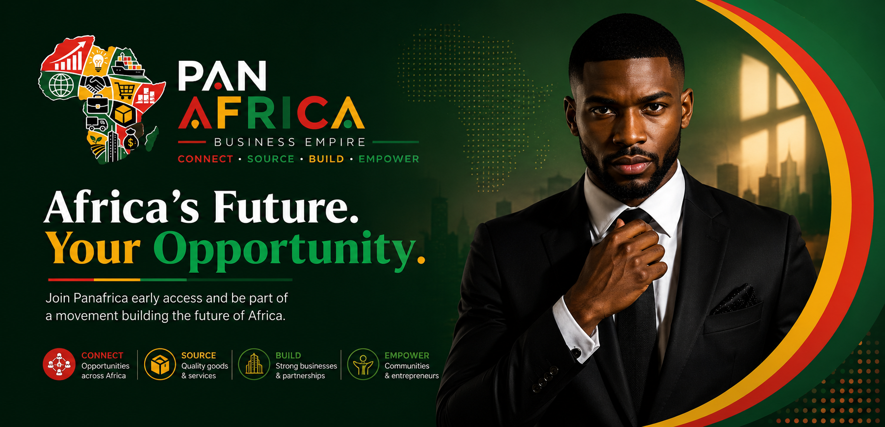 Pan Africa Business Empire — Africa's Future. Your Opportunity.